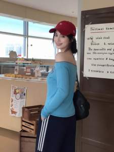 American Retro Sweet <strong>Tomboy</strong> Sexy Long-sleeved T-shirt <strong>for</strong> Women 2026 New Style Letter Print Fitted Top Designer Y2K <strong>Clothing</strong> - Product Image 4