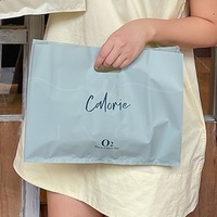 Sacs en plastique pour courses, sacs cadeaux pour emballer et transporter, sacs en plastique HDPE réutilisables avec poignées