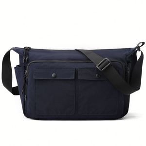 Bolso Bandolera Minimalista para Hombre, Estilo Casual, de Nailon Impermeable - Product Image 4