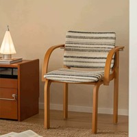 Chaise de salle à manger vintage, style rétro, chaise de designer avec dossier souple, chaise créative pour la maison et le restaurant, chaise individuelle