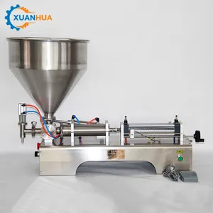 manual tube sealing auger piston filler vial pill liquid filling packing machine