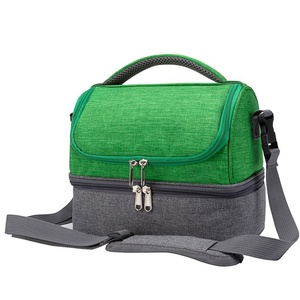 Usine personnalisé en gros 600D <span class=keywords><strong>isotherme</strong></span> déjeuner refroidisseur <span class=keywords><strong>sac</strong></span> à <span class=keywords><strong>dos</strong></span> Style classique avec lettre motif petits aliments <span class=keywords><strong>sac</strong></span> à <span class=keywords><strong>dos</strong></span> - Product Image 6
