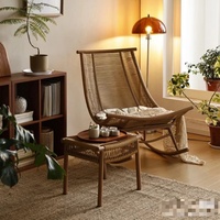 Fauteuil à bascule confortable et relaxant pour la maison, le balcon, le salon, l'extérieur, la cour, nouveau style chinois, pour observer la lune