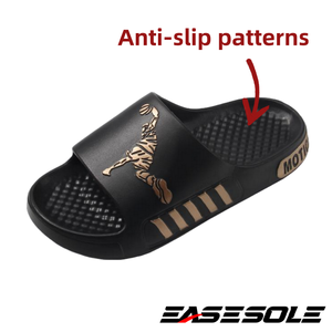 Sandales légères antidérapantes et antibactériennes pour hommes, 99 % anti-odeur, pour sports d'intérieur et d'extérieur, faciles à enfiler, idéales pour l'été - Product Image 3