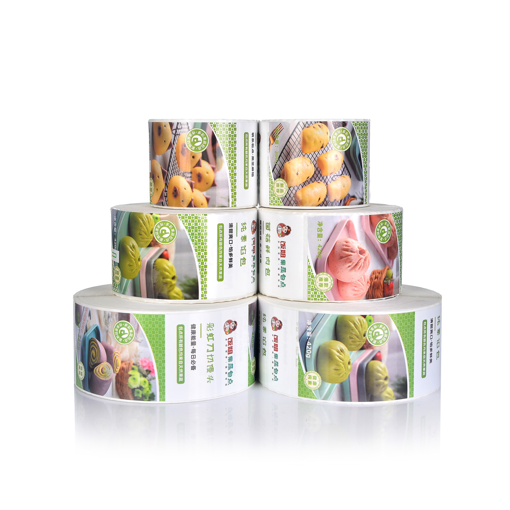 Waterproof Food Label High Quality Eco-Friendly Label Frozen Fresh Food Packaging Sticker Label