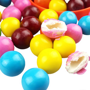 Vente en gros d'usine, bonbons à la gomme multicolores assortis, bonbons à la gomme à bulles aromatisés aux fruits - Product Image 4
