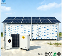 Klantgerichte zonne-aangedreven koelcel, off-grid zonne-energie walk-in koel-/vriescel voor landbouwopslag