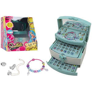 Boîte à bijoux à 3 niveaux avec breloques - Product Image 1