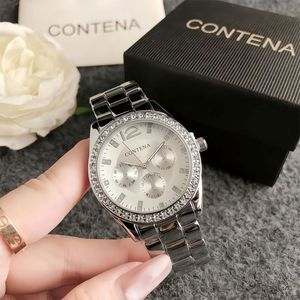 Reloj de pulsera de cuarzo de lujo para hombre y mujer, con diamantes, a prueba de agua, de marca personalizada, precio de fábrica. - Product Image 5