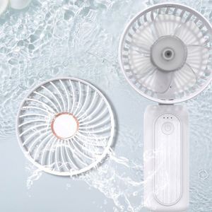 Portable Foldable Wearable <b>Handheld</b> <b>Fan</b> 3600mAh USB Rechargeable Three-Speed Household Hotel Car Outdoor RV Use Plastic - Product Image 4