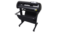 Cortadora de Vinilo E-cut Y-720 con Función de Corte de Contorno, Motor Paso a Paso, Ancho de Alimentación de Papel de 720 mm, Color Negro, AC90-264V