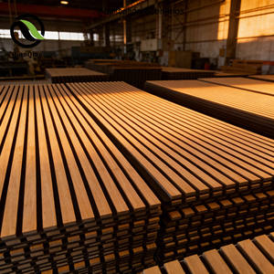 QIANIAO - Panel Acústico <span class=keywords><strong>de</strong></span> <span class=keywords><strong>Madera</strong></span> MDF Akupanel, Insonorizante, Moderno, Decorativo para Interiores, Personalizado al por Mayor - Product Image 1