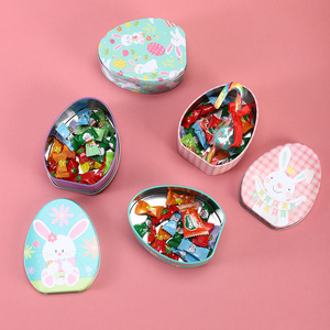 กล่องขนมรูปไข่กระต่าย ตราอาจารย์กู สำหรับใส่ของขวัญ ของฝาก สำหรับเด็กในวันหยุดและงานปาร์ตี้ - Product Image 4