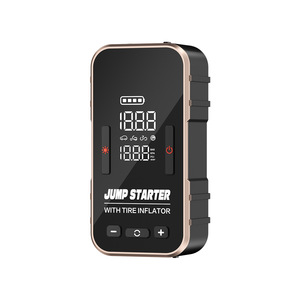 Car Jump Starter With Tire Inflator 12V Digital <b>Display</b> 300A Peak Current 25L Min Air Flow 3M Cord - Product Image 1