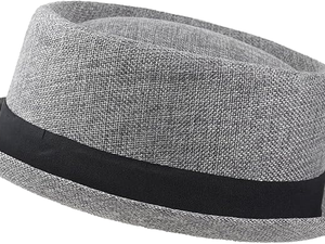 Tie Company Mens Classic Striped Textured Pork Pie <strong>Hat</strong> Stylish Trilby Outdoor Summer Wear 100% Cotton (<strong>UK</strong> Alpha One Size - Product Image 2