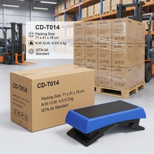 Plataforma <span class=keywords><strong>de</strong></span> Ejercicio Aeróbico <span class=keywords><strong>de</strong></span> Plástico al Mejor Precio, con Alturas Ajustables (15-23 cm) y Diseño <span class=keywords><strong>de</strong></span> Bajo Impacto para Uso Doméstico - Product Image 4