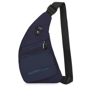 Custom Man <b>Purse</b> <b>Small</b> Shoulder Bag Durable Waterproof Slim Chest Backpack for Travel Hiking Camping - Product Image 2