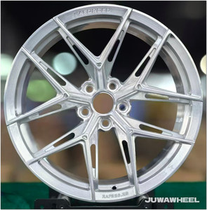 Jantes forgées 18x8.5J 5x112 5x120 pour BMW F30 E46 M2 M3 M4 <span class=keywords><strong>Audi</strong></span> RS4 RS6 19 20 21 22 pouces, finition brossée, largeur personnalisée 8.5J-12J - Product Image 1