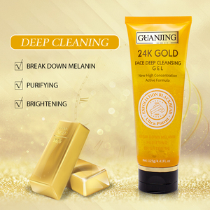 Limpiador Facial Guanjing, <span class=keywords><strong>Gel</strong></span> de Limpieza Profunda Facial con Oro de 24K, Purifica los Poros, Descompone la Melanina, Lavado Facial Orgánico - Product Image 2