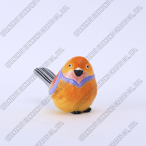 Resin Crafts Cute Animals Custom Souvenir Gifts <strong>Funny</strong> Blue <strong>Bird</strong> Figurines - Product Image 2