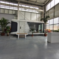 Full King B5 Capsule House Sunroom -Space Capsule House Maison entièrement finie Décoration Maisons préfabriquées
