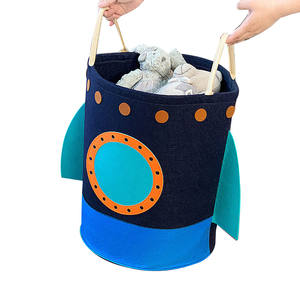 Cesta de lavandería, cestas de almacenamiento, fieltro, pañales para guardería, <span class=keywords><strong>bolsa</strong></span> de almacenamiento de algodón, cesta - Product Image 2