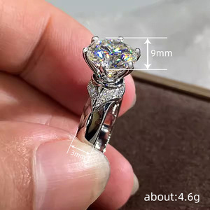 Anello a Sei Punte Elegante Stile Matrimoniale Chic alla Moda per Abiti da Festa e Outfit Quotidiani - Product Image 4