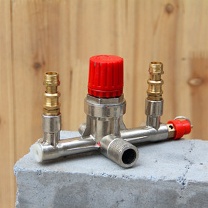 Ensemble de vanne de régulation de pression Bama Bracket en métal avec contact argenté plaqué cuivre BM01, pièces de compresseur industriel - Product Image 1