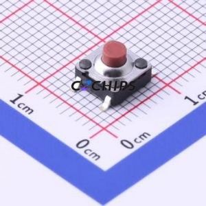 K2-1110SP-C3SC-04 Tactile Switch SMD-4P,6x6mm Switch 1.8N Vertical Mount 6mm 6mm - Product Image 1