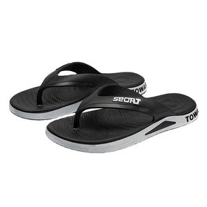 Nouvelles tongs kaki minimalistes pour vêtements d'extérieur pour hommes tongs décontractées extérieures antidérapantes pour sandales de plage pour hommes en gros - Product Image 1