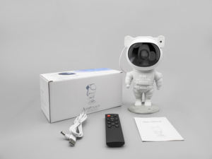 Proyector de estrellas, luz de noche de cielo estrellado, lámpara de <span class=keywords><strong>astronauta</strong></span>, decoración de la habitación del hogar, luminarias decorativas para dormitorio, regalo - Product Image 2