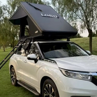 Tente de toit rigide pour voiture, ouverture en 3 secondes, 4x4 tout-terrain, camping, tente de toit à coque, aluminium, 4 personnes