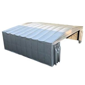 Tente de stockage mobile à structure en acier pour salons professionnels et événements, type entrepôt, avec système push-pull - Product Image 3