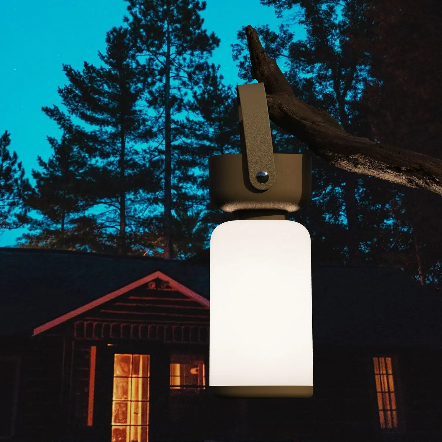 Acampar al aire libre portátil LED luz ambiental USB recargable botella mágica luz nocturna