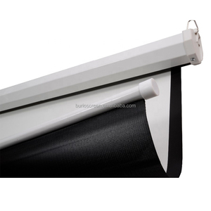 Nhà Máy Giá OEM 180 inch kích thước lớn màn hình chiếu chất lượng cao điện màn hình máy chiếu với RF điều khiển từ xa - Product Image 3