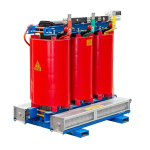 Ventilador de refrigeração de alta frequência trifásico tipo baixo seco, transformadores de potência de fábrica na China, 100kw