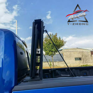 Accesorios para Camionetas, Cubierta Plegable de Cuatro Pliegues, Accesorios 4x4, Cubierta Rígida Plegable de Cuatro Pliegues para <span class=keywords><strong>Nissan</strong></span> <span class=keywords><strong>Navara</strong></span> D40 Ssangyong - Product Image 3