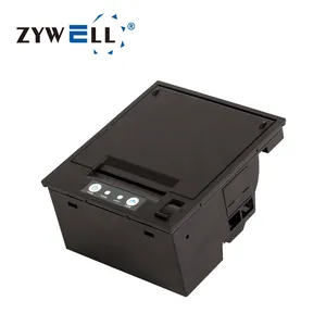 Zywell 58mm Z58-MB auto cutter panel embedded thermal receipt printer pos ticket printer