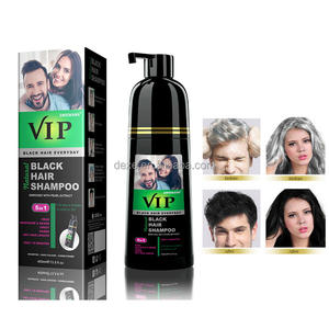 <span class=keywords><strong>DEXE</strong></span> VIP Permanent Naturel Brun Noir Couleur Des Cheveux Teinture Shampooing Rapide 5 Mins Coloration Gris Blanc Cheveux Facile À Utiliser À La Maison pour Hommes Femmes - Product Image 5