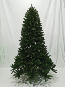 <span class=keywords><strong>Sapin</strong></span> de Noël artificiel de qualité supérieure, directement de l'usine, avec des branches vertes et denses, ornement de Noël pour la décoration intérieure de la maison et des fêtes. - Product Image 1