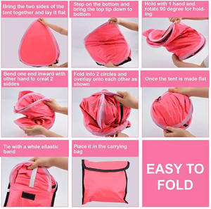 Protector solar al aire libre automático de apertura rápida bebé playa sombrilla niños tienda a prueba de viento calor sombra protección solar reposacabezas tienda - Product Image 6