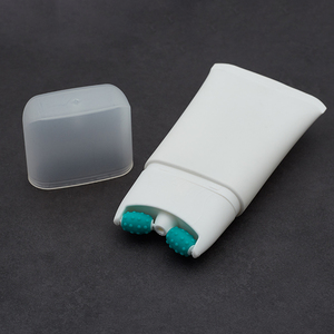 ネッククリームフェイスクリームプラスチックスクイーズチューブダブルツイストシリコンソフトマッサージローラーボールチューブマッサージジェルチューブ用 - Product Image 2