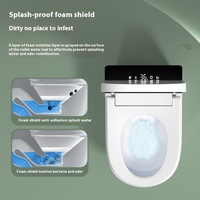 Offre Spéciale salle de bain WC toilette intelligente allongée au sol bol en céramique automatique bidet articles sanitaires intelligents