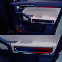 SJC 64 Couleurs Lumière Ambiante Dynamique pour Voiture JETOUR T2 2023-2025 – Éclairage d'Ambiance pour Accessoires d'Éclairage Intérieur Automobile – Amélioration