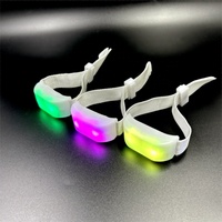 Cadılar Bayramı Etkinlikleri için Parlayan RFID LED Bileklikler Yeni Tasarım Led Bileklik Uzaktan Kumandalı DMX WiFi Bilezikler