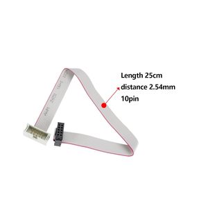 Cable de Extensión IDC de 10 Pines YINETTECH, Doble Hilera, Macho a Hembra, Conector Plano de 2.54mm - Product Image 4
