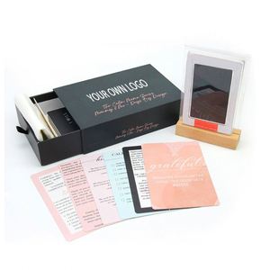 Oem Customize Selfcare <b>Card</b> Game Printing Manifesting Affirmation <b>Cards</b> Deck - Product Image 3