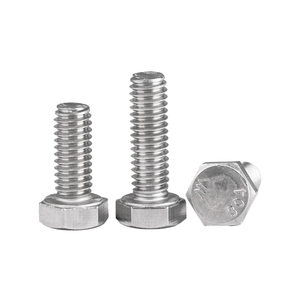 Tornillo hexagonal de acero inoxidable 304 con cabeza abombada, medidas métricas y en pulgadas, tornillo de cabeza hueca hexagonal, tornillo de extensión con rosca UNC/UNF - Product Image 1