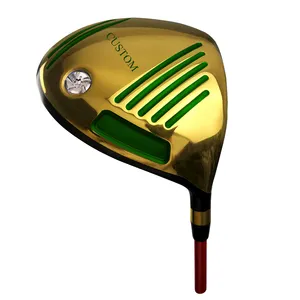 Tùy Chỉnh Màu Sắc Và Logo Titanium Khum Phải Đối Mặt Với Lái Xe Golf Bộ Fairway Woods