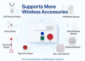 4G người cao tuổi khẩn cấp báo động rơi phát hiện một nút SOS & 2-cách nói chuyện không dây thiết bị chăm sóc cao cấp cho home & bệnh viện sử dụng - Product Image 6